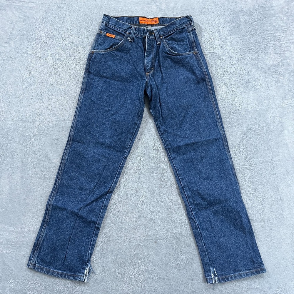 Wrangler FR Riggs Workwear Jeans Men's 29x30* Blue Chore Outdoors Fire Resistant